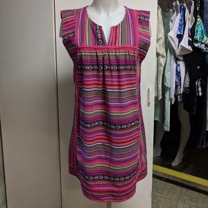 Calypso St. Barth sarape dress with pockets Small